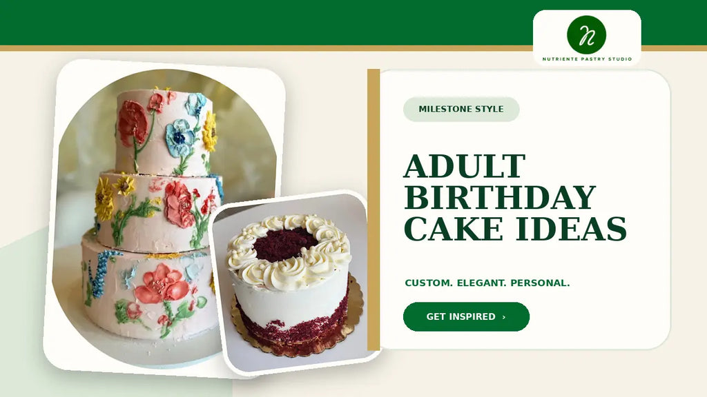 Custom Birthday Cake Ideas for Adults