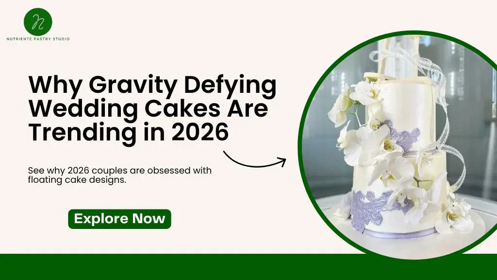 Why Gravity Defying Wedding Cakes Are Trending in 2026