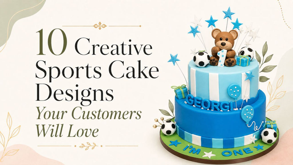 10 Creative Sports Cake Designs Your Customers Will Love