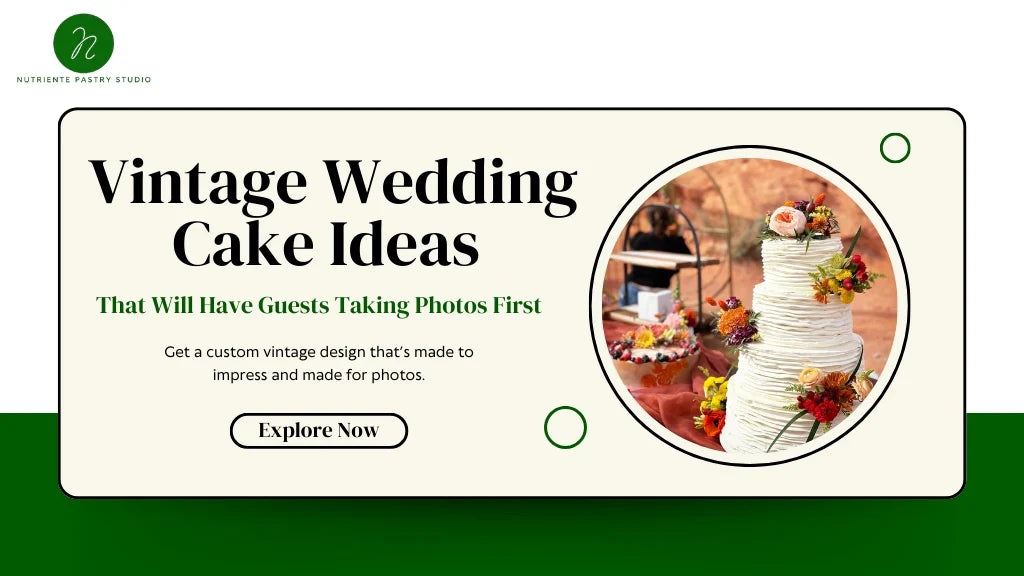 Vintage Wedding Cake Ideas That Will Have Guests Taking Photos First